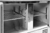 Yato Gastro 3 ajtós hűtőasztal, gránit munkalappal 368l 140x70x102cm