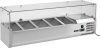 Yato Gastro hűtővitrin 5x1/4 gn 120x33,5x43,5cm