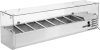 Yato Gastro hűtővitrin 7x1/4 gn 150x33,5x43,5cm