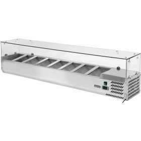 Yato Gastro hűtővitrin 8x1/4 gn 180x33,5x43,5cm