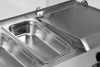 Yato Gastro hűtővitrin 6x1/3 gn 140x39,5x43,5cm