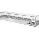 Yato Gastro hűtővitrin 9x1/3 gn 200x39,5x43,5cm
