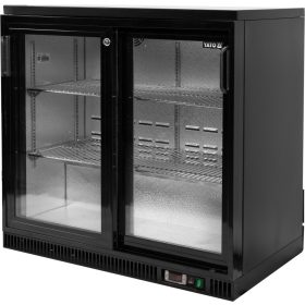 Yato Gastro 2 ajtós palackhűtő tolóajtóval 227l 92x51,5x90,5cm