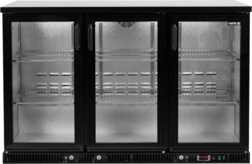 Yato Gastro 3 ajtós palackhűtő 341l 135x51,5x90,5cm