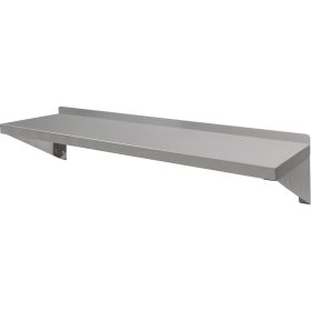 Yato Gastro rozsdamentes acél fali polc hátsó peremmel 1000x300x180 mm