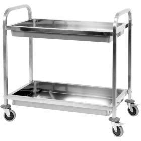 Yato Gastro 2 mély polcos pincérkocsi 95x50x95cm