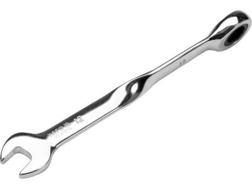 Yato csavart racsnis csillag-villáskulcs 12 mm