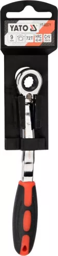 Yato racsnis csillagkulcs hajlított 9 mm / 145 mm