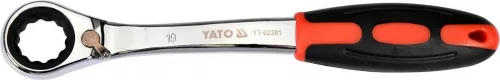 Yato racsnis csillagkulcs hajlított 19 mm / 225 mm