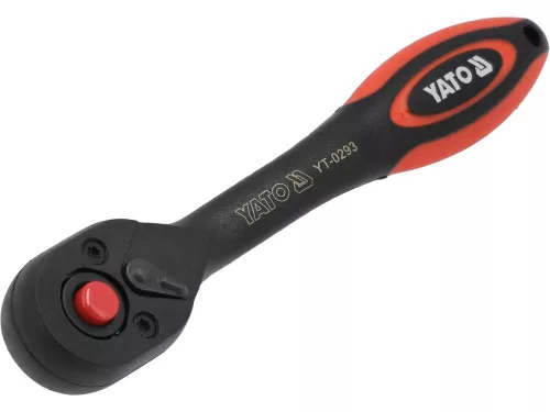 Yato racsnis hajlított hajtószár 1/4" 144 mm 72T