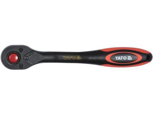 Yato racsnis hajlított hajtószár 3/8" 202 mm 72T
