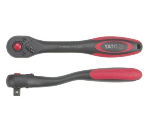 Yato racsnis hajlított hajtószár 1/2" 275 mm 72T