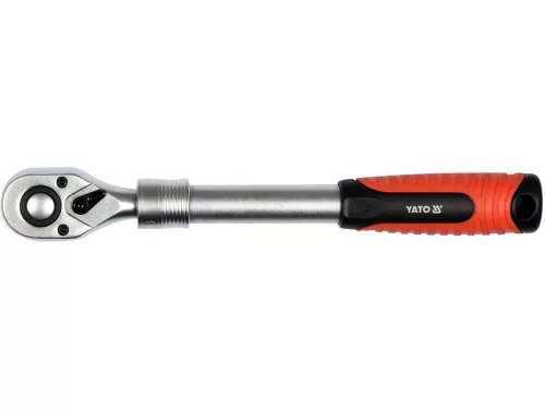 Yato racsnis teleszkópos hajtószár 3/8" 215-315 mm 72T