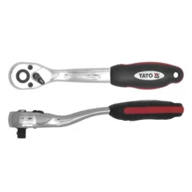 Yato racsnis hajlított hajtószár 1/4" 145 mm 72T