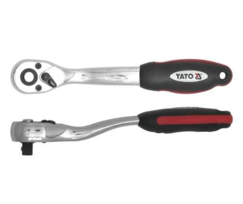 Yato racsnis hajlított hajtószár 1/4" 145 mm 72T