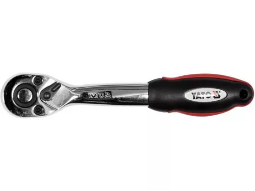 Yato racsnis hajlított hajtószár 1/4" 145 mm 72T
