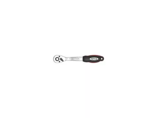 Yato racsnis hajlított hajtószár 1/2" 250 mm 72T