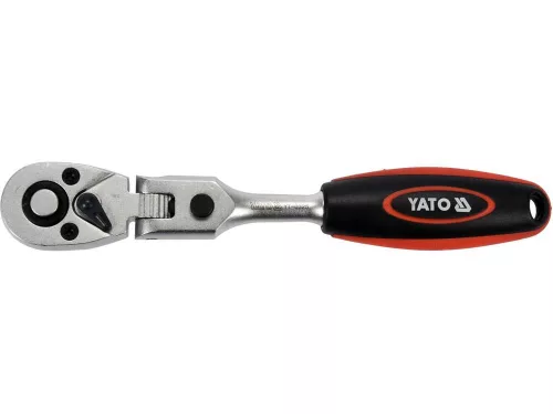 Yato racsnis hajtószár 1/4" 159 mm 72T csuklós ±90°