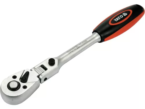 Yato racsnis hajtószár 3/8" 242 mm 72T csuklós ±90°
