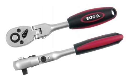 Yato racsnis hajtószár 1/2" 290 mm 72T csuklós ±90°