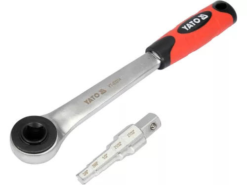 Yato lépcsős radiátorkulcs 1/2" racsnis hajtószárral 30T