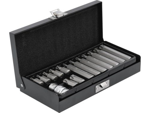 Yato torx 15 részes bit készlet, 30/75 mm - 1/2 col