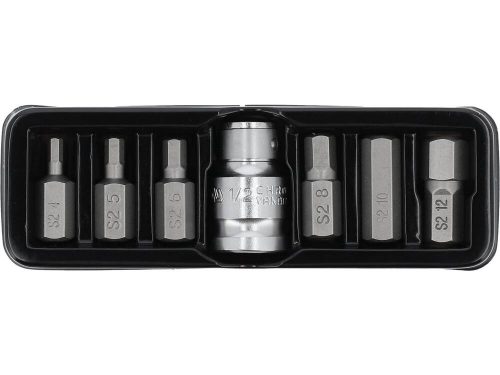 Yato imbusz Bit 7 részes készlet, 30 mm - 1/2 col - 7 részes