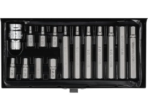 Yato bit 15 részes készlet, 30/75 mm - 1/2 col