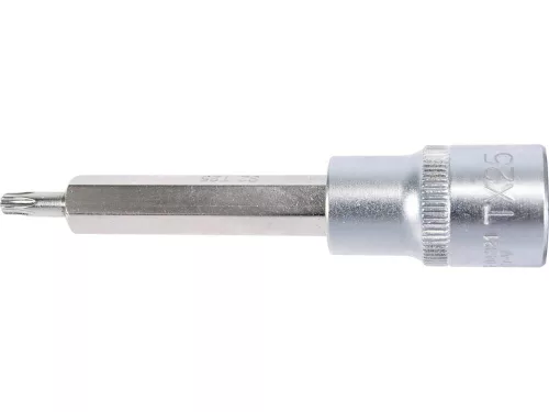 Yato torx 25 bithegy dugófejjel, 1/2 col - CrV - hosszított