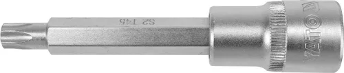 Yato torx 45 bithegy dugófejjel, 1/2 col - CrV - hosszított