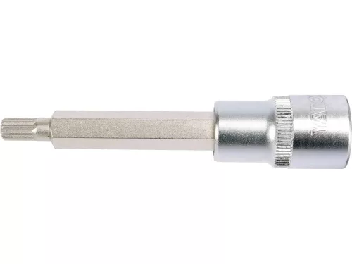 Yato spline bithegy dugófejjel, 1/2 col - CrV - hosszított - M8