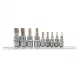 Yato imbusz Bit 9 részes dugókulcs készlet 1/4", 3/8" CrV
