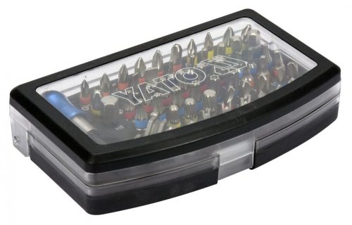 Yato bithegy 59 részes készlet (PZ, PH, TORX, HEX, Flat, Lapos, S, C, TW, TS)