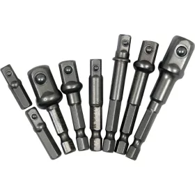 Yato dugókulcs adapter készlet 8 részes 1/4" Hex -> 1/4", 3/8", 1/2" négyszög CrV