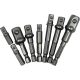Yato dugókulcs adapter készlet 8 részes 1/4" Hex -> 1/4", 3/8", 1/2" négyszög CrV