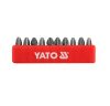 Yato bithegy készlet 10 részes PH3 x 25 mm