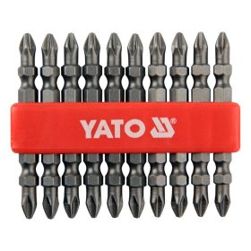 Yato bithegy készlet kétvégü 10 részes PH2 x 65 mm
