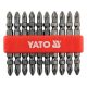 Yato bithegy készlet kétvégü 10 részes PH2 x 65 mm
