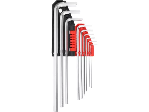 Yato hosszú imbuszkulcs készlet 9 részes 1,5-10 mm CrV