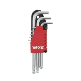 Yato imbuszkulcs készlet 9 részes 1,5-10 mm CrV