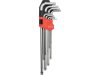 Yato hosszú torx kulcs készlet 9 részes T10-T50 CrV