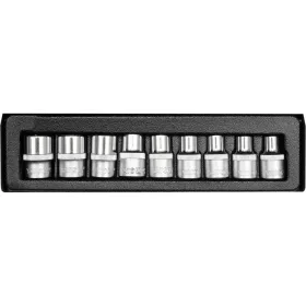 Yato dugókulcs készlet 9 részes külső Torx 1/2" E10-E24 CrV
