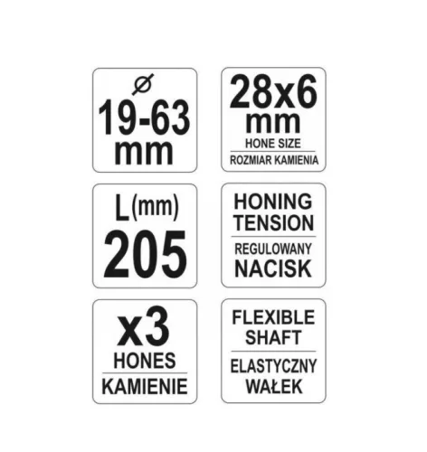Yato henger hónoló 19-63 mm