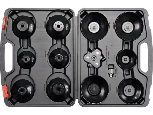 Yato olajszűrő leszedő készlet 13 részes 3/8"