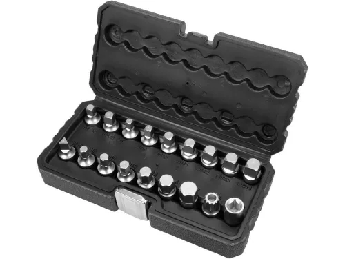Yato olajleeresztő kulcs készlet 18 részes 3/8" CrV