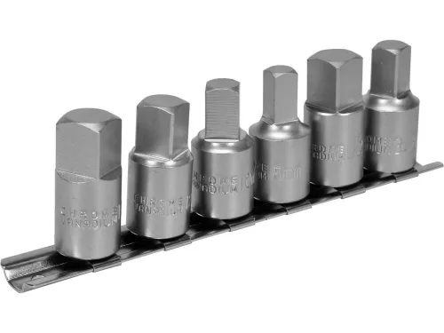 Yato olajleeresztő kulcs készlet 6 részes 3/8", 1/2", 8 mm, 10 mm, 12 mm, 14 mm 3/8" CrV