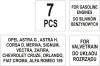 Yato vezérlés rögzítő készlet 7 részes (benzin) Opel Fiat Alfa Romeo