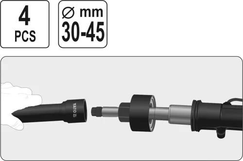 Yato kormányrúd telepítő készlet 30-45 mm