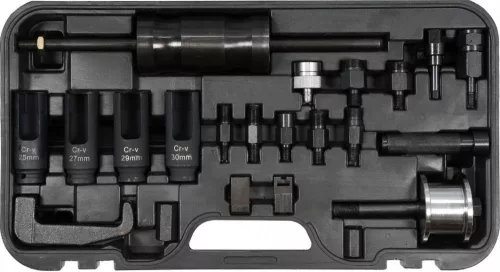Yato diesel befecskendező kiszedő készlet 22 részes 1/2"
