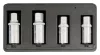 Yato tőcsavar kiszedő készlet 4 részes 1/2"